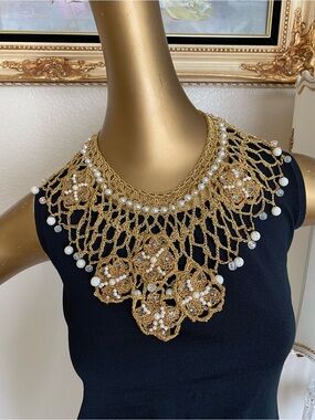 Vintage Pearl Shawl